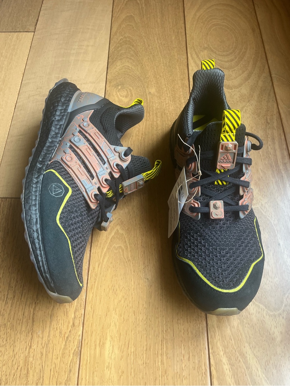 NWOB Adidas UltraBoost 1.0 Fortnite Edition Battle Bus Men’s Size 10 Black